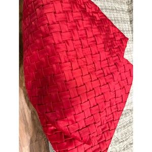 Red Heavy Duty Pillow Shams 20x20 Inches